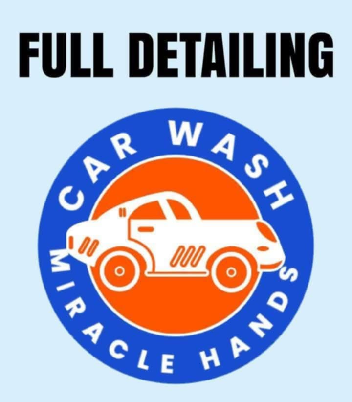 Miracle Hands Car Wash Logo
